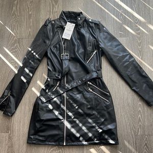 Zara Leather Dress